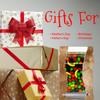 Candy Blox 3 Pound Building Blocks Bulk Candy - Assorted Bulk Blox Candy in 64 FL OZ Gift Ready Reusable Square Jar view 4
