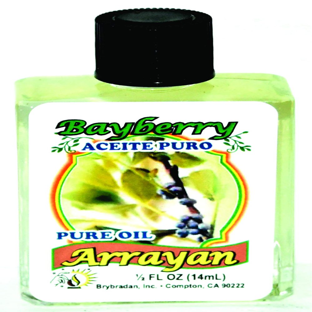 12 PIECES BRYBRADAN BAYBERRY PURE OIL - ARRAYAN ACEITE PURO  FL.OZ. (14.7 ML)