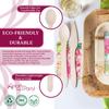 100% Compostable Disposable Spoons 600 Pcs - Eco-Friendly Birch Wood Spoons - 6.5" Biodegradable Heavy Duty Spoon Set - Wooden Silverware Cutlery Utensils for Wedding, Birthday Party & All Occasions view 3