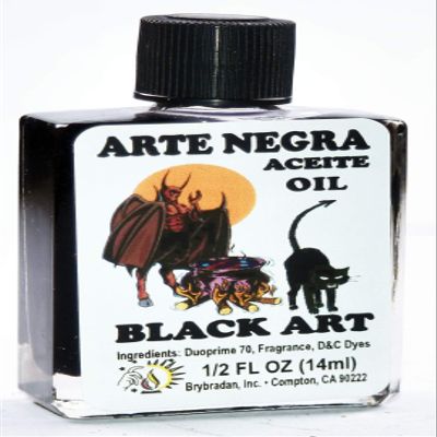 6 Pieces BRYBRADAN Black Arts Spiritual Oil ARTE Negra ACEITE ESPIRITUAL -1/2 FL OZ 14.7ML