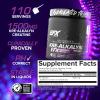 EFX Sports Kre-Alkalyn EFX Powder | pH Correct Creatine Monohydrate Powder Supplement | Strength, Muscle Growth & Performance | 110 Servings (Rainbow Blast) view 3