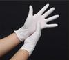 100 Pcs Nitrile Disposable Gloves Latex Free Oil Resistant Acid and Alkali Resistant Non-Slip Protective Gloves for Housework Food Plastic Gloves (Black, L) view 2