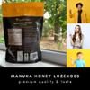 Bee Power Manuka Honey Lozenges | MGO 500+ Honey Cough Drops for Soothing Dry, Sore Throat | Contains 40 Lozenges Lemon Flavor | 6.7 Oz view 2