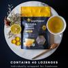 Bee Power Manuka Honey Lozenges | MGO 500+ Honey Cough Drops for Soothing Dry, Sore Throat | Contains 40 Lozenges Lemon Flavor | 6.7 Oz view 4