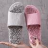 SvaTao Acupressure Massage Slippers Therapeutic Reflexology Sandals for Foot Acupoint Massage Shiatsu Arch Pain Relief Non-Slip Massage Shoes for Bath Shower (Light Purple, 7.5-8) view 2