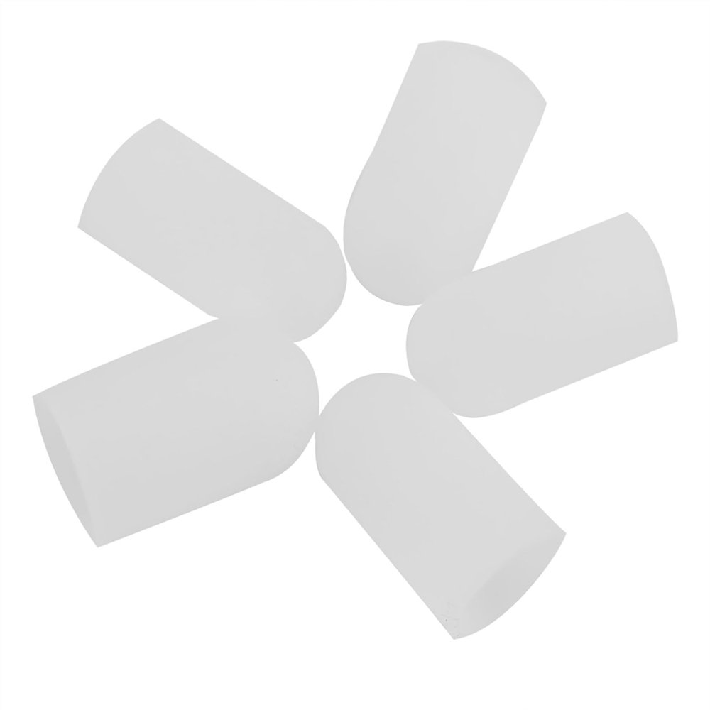 5pcs Silicone Finger Protectors Thumbs Cot Cap Finger Tip Cover Fingertip Protection Gloves for Home Kitchen Cooking Baking Barbecue Outdoor