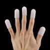 5pcs Silicone Finger Protectors Thumbs Cot Cap Finger Tip Cover Fingertip Protection Gloves for Home Kitchen Cooking Baking Barbecue Outdoor view 4