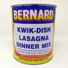 Bernard Foods Lasagna Dinner Mix SURVIVAL FOOD 50 SERV. ONE #10 can view 1