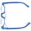 The Noble Semi-Rimless Half Reader Half Moon Reading Glasses, 2.25 Blue view 3