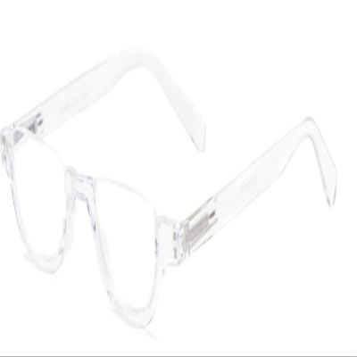 The Shay Colorful Semi-Rimless Half Reader Reading Glasses, 1.75 Clear