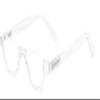 The Shay Colorful Semi-Rimless Half Reader Reading Glasses, 1.75 Clear view 1
