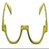 The Shay Colorful Semi-Rimless Half Reader Reading Glasses, 2.75 Green view 2