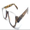 The Noble Semi-Rimless Half Reader Half Moon Reading Glasses, 3.00 Yellow Tortoise view 2