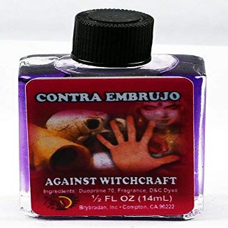 12 Pieces BRYBRADAN Against Witchcraft Spiritual Oil Contra EMBRUJO ACEITE ESPIRITUAL -1/2 FL OZ 14.7ML