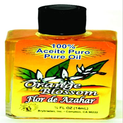 12 PIECES BRYBRADAN ORANGE BLOSSOM PURE OIL FLOR DE AZAHAR ACEITE PURO  FL OZ