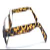 The Noble Semi-Rimless Half Reader Half Moon Reading Glasses, + 2.25 Yellow Tortoise view 3