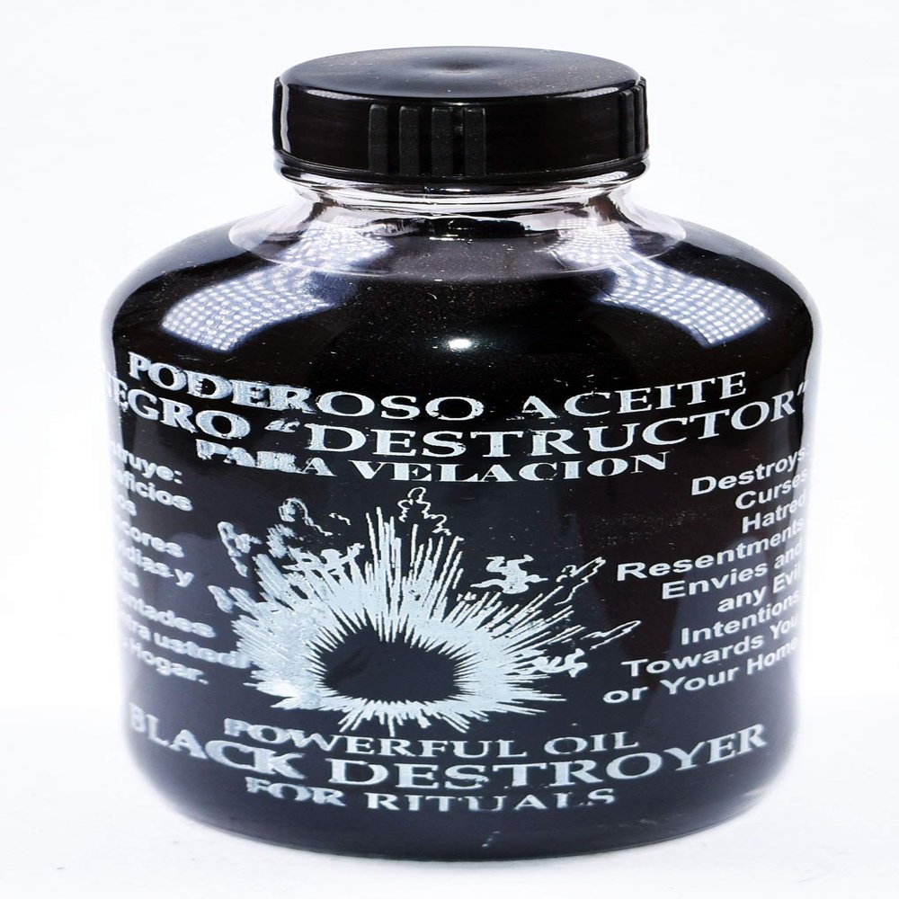 1 Piece BRYBRADAN Black Destroyer Oil/ Negro Destructor ACEITE 4 OZ.(118ML)