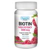 YUM-V's Biotin Gummies  High Potency Biotin Vitamins 5,000 mcg  Natural Raspberry Flavor Hair Vitamins  Kosher Hair Skin and Nails Gummies (100 Count) view 1