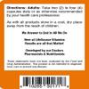 LifeSource Vitamins - Ultra Acerola-C - Acerola Berry Powder 1500 mg - 90 Capsules - 500 mg of Vitamin C per Serving view 3