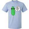 inktastic Just Dill with It Chill Dill Pickle in Sunglasses Adult T-Shirt Large Light Blue 3ab7d view 1