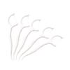 100 PCS White Dental Floss Picks Clean Floss Picks Toothpicks Oral Care Floss view 1