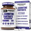 Benevolent L Carnitine Supplement - High Potency 1500mg L-Carnitine Tartrate - Fast Absorbing, Convert Fat to Energy, Support Lean Muscle, Boost Workout Performance & Metabolism  120 Vegan Capsules view 1