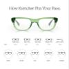 eyebobs Kvetcher Unisex Premium Blue Light Readers, Green crystal front and temples, 1.50 Diopter view 4