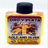 12 Pieces BRYBRADAN Gold & Silver Spiritual Oil ORO & Plata ACEITE ESPIRITUAL -1/2 FL OZ 14.7ML view 1