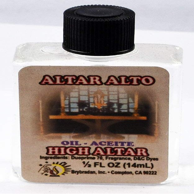 3 Pieces BRYBRADAN HIGH Altar Spiritual Oil Altar Alto ACEITE ESPIRITUAL -1/2 FL OZ 14.7ML
