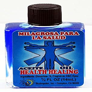 1 Piece BRYBRADAN Health Healing Spiritual Oil MILAGROSA para LA SALUD ACEITE ESPIRITUAL -1/2 FL OZ 14.7ML