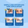 OptiWand Pincher 2 Pack Portable Soft Contact Lens Removal & Insertion Tool Silicone Rubber Soft Lens Inserter & Remover Device with Pincher End & Finger Grips Safe & Easy on Eyes Travel Size 2.3" view 3