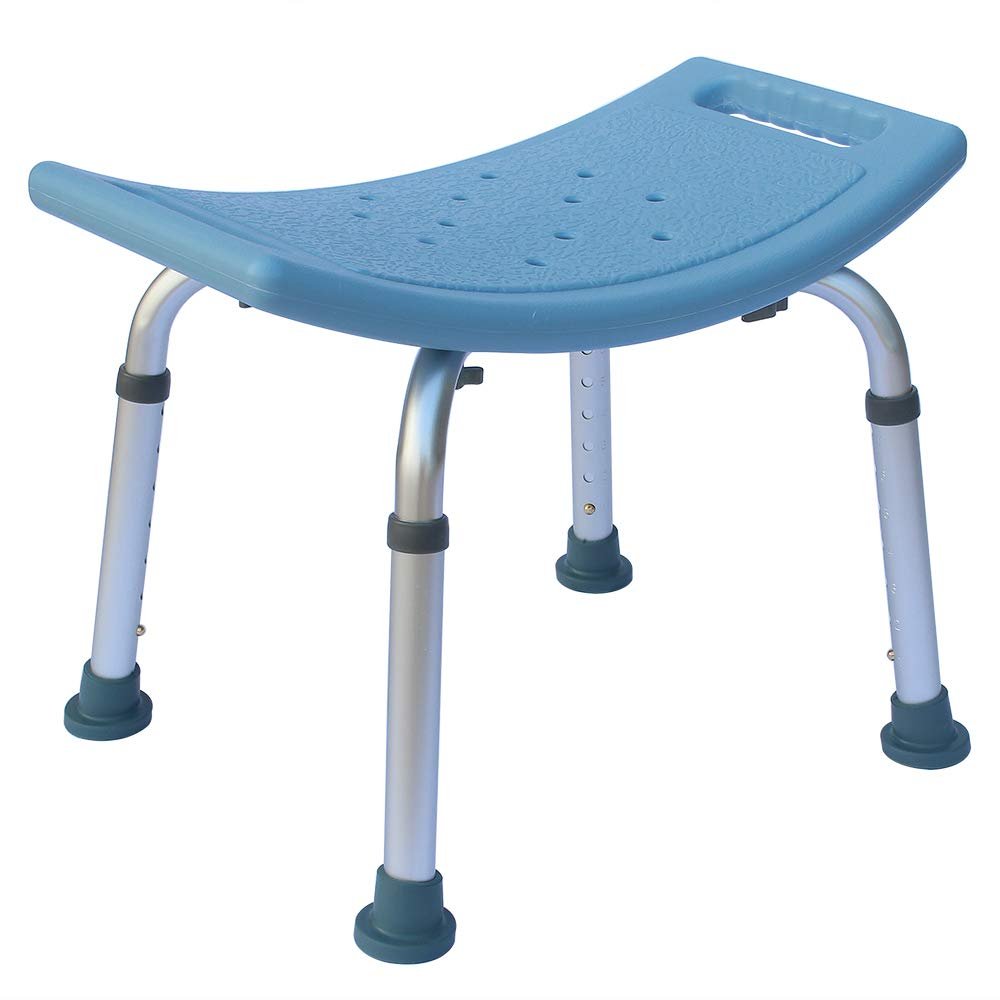 Layee Bath Chair Height Adjustable Shower Chair Medical Bath Bench Bathtub Stool Seat Shower Bench Bath Chair for Children, Seniors, Elderly and Disabled