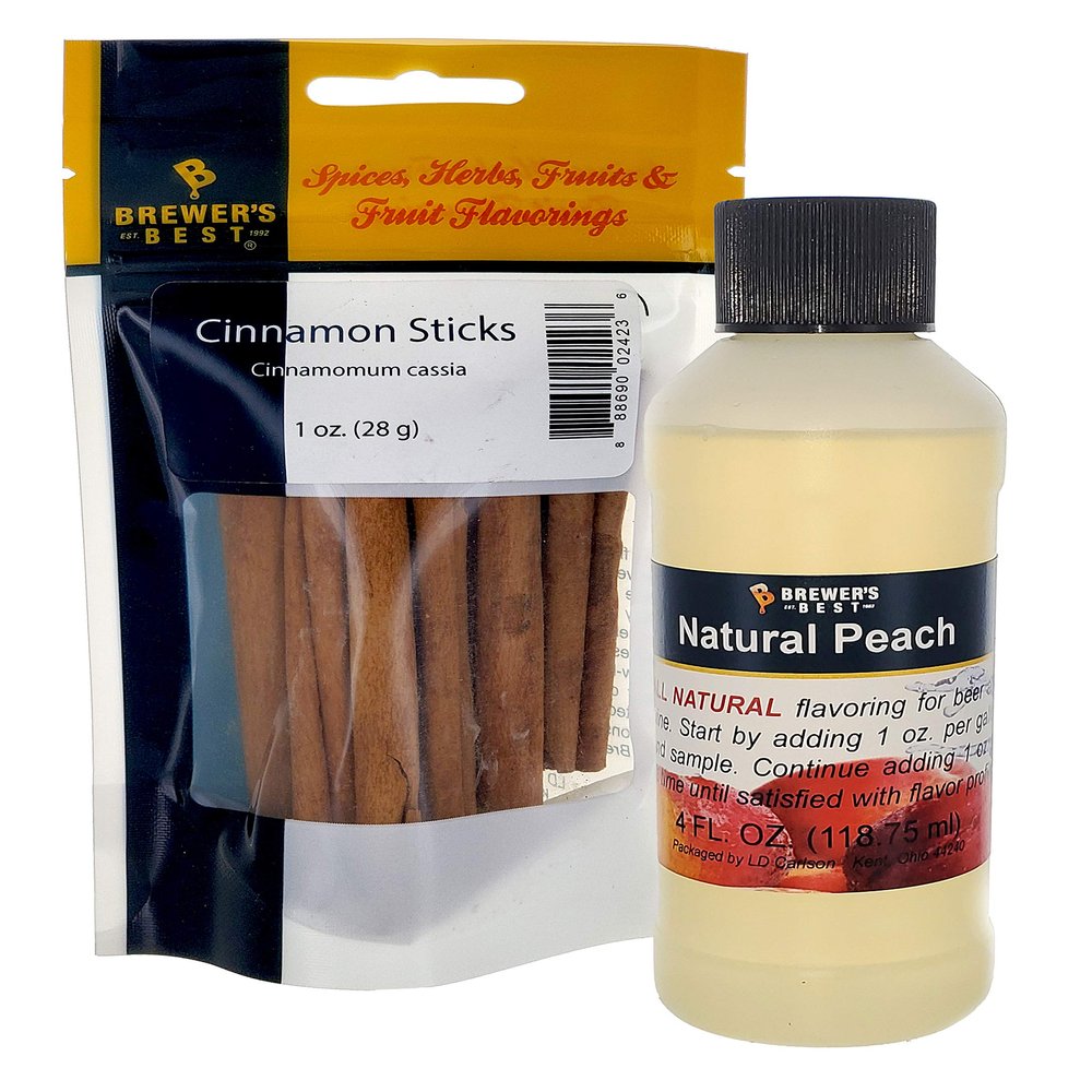 Brewer's Best Flavor Bundle - Peach Pie - For Home Brewing
