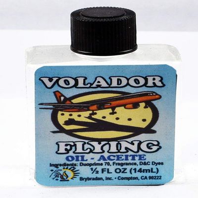 6 Pieces BRYBRADAN Flying Spiritual Oil Volador ACEITE ESPIRITUAL -1/2 FL OZ 14.7ML