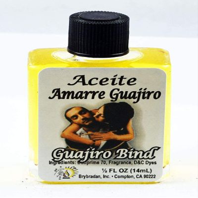1 Piece BRYBRADAN GUAJIRO Bind Spiritual Oil AMARRE GUAJIRO ACEITE ESPIRITUAL -1/2 FL OZ 14.7ML