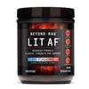 BEYOND RAW LIT Advanced Pre Workout Formula, ICY Fireworks, for Energy, Focus, Endurance, Pumps, with 300mg Rapid and Targeted Release Caffeine, Creatine, Betaine, Beta Alanine, Taurine, 20 Servings view 1