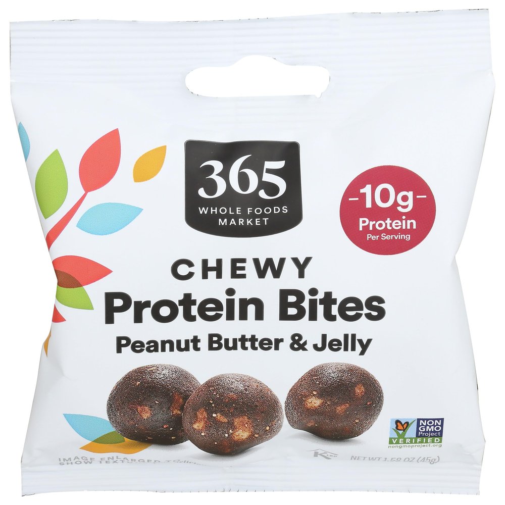 365 by Whole Foods Market, Protein Popper, Peanut Butter & Jelly, 1.58 Ounce