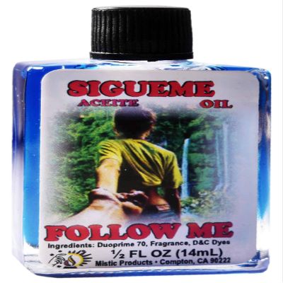 3 PIECES BRYBRADAN FOLLOW ME SPIRITUAL OIL SIGUEME ACEITE ESPIRITUAL -1/2 FL OZ 14.7ML