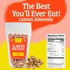 Almond Brothers Roasted Almonds - 2 lb Bag - Hand Crafted Lemon Glazed Almonds, Gluten-Free, Non-GMO view 2