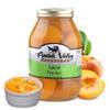Amish Valley Products Old Fashioned SPICED Peaches Halves Canned Jarred in 32 oz Glass Jar (One QT Jar - 32 OZ) view 1