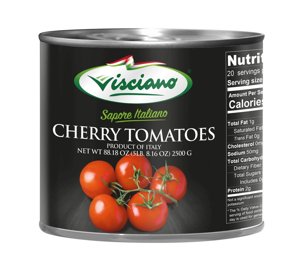 VISCIANO - 6 Pack 5Lb.8.16 OZ / 2.5 Kg Cherry Tomatoes