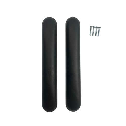 #13 - Padded Armrest, Full Length w/Hardware, Pair, for Probasics K2 Wheelchair (Models WC21616DE,WC21616DS,WC21816DE,WC21816DS,WC22016DE,WC22016DS)