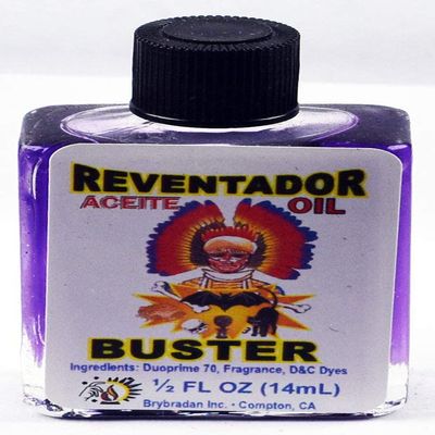 6 Pieces BRYBRADAN Buster Spiritual Oil REVENTADOR ACEITE ESPIRITUAL -1/2 FL OZ 14.7ML