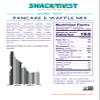 Snacktivist Foods - Ivory Teff Pancake & Waffle Mix, Gluten-Free, Non-GMO, Egg-Free, Dairy-Free, 25 Pounds Bulk Bag view 2