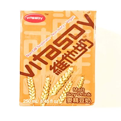 Vita Malt Soy Drink 8.45 Fl Oz (18 Pack)