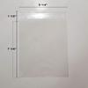 2500 Pcs 5 1/4 X 7 1/4 Clear A7 Card Resealable Cello/Cellophane Bags (Fit A7, 5x7 Card, not Envelope) view 2