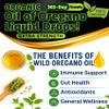 Organic Oregano Oil Drops - 1,000 Servings, 12 Month Supply, Wild Oil of Oregano 9X Carvacrol, Immune & Digestive Support, Non-GMO, Food Grade Herbal Supplement, Alternative to oil of Oregano Tincture view 4