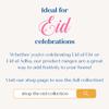 Peacock Accessories - Eid Mubarak Napkins (20pk) - Purple & Gold view 3