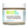 Uncle Harry's Natural & Fluoride-Free Remineralizing Toothpaste - Freshens Breath & Strengthens Enamel - Peppermint, 3 Ounce (Pack of 6) view 2