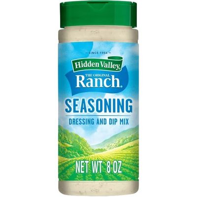Hidden Valley Hidden Valley Original Ranch Salad Dressing & Seasoning Mix, Gluten Free, Keto-Friendly - 1 Canister (Package May Vary), 8 Ounce